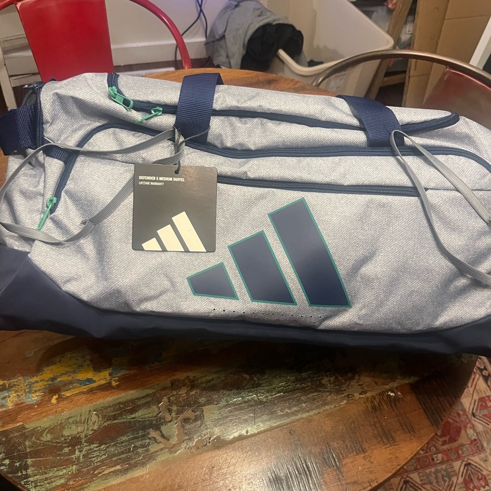 NWT Adidas Defender 5 Duffel Bag